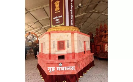 77th R-Day parade: MHA tableau to showcase India’s new criminal laws, tech-driven justice reforms
