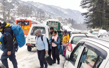15km in 10 hours: Snow rush turns into traffic nightmare in Manali