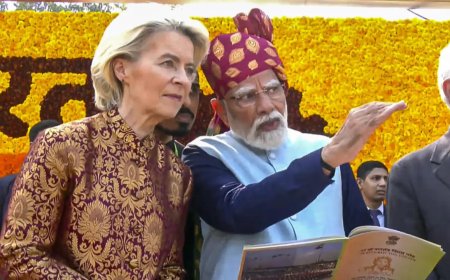 ‘We all benefit’: EU chief says ‘successful India makes world more stable’, after attending Republic Day parade