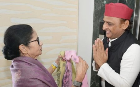 'Didi defeated ED, now she will defeat BJP': Akhilesh Yadav meets Mamata Banerjee; extends support ahead of West Bengal polls