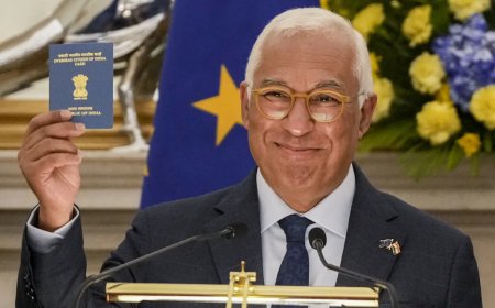 'Very proud of ancestral roots in Goa': European Council chief Antonio Costa flaunts OCI card—watch