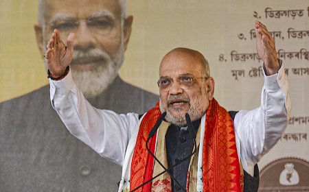 'Population increased from 0 to 64 lakh': Amit Shah attacks Cong over infiltrators in poll-bound Assam