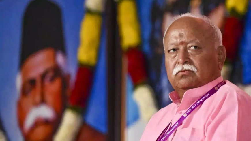'It will be a mistake': Mohan Bhagwat on equating RSS to 'paramilitary' organisation