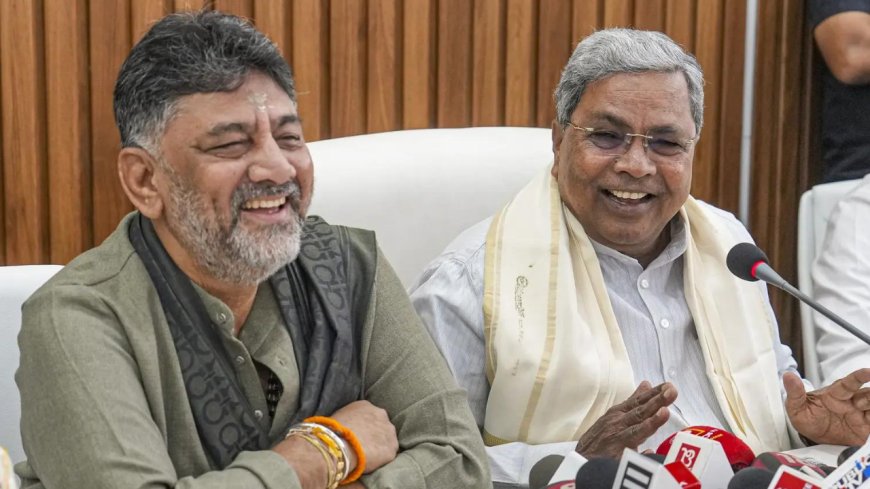 ‘Good luck’: Siddaramaiah confident of full 5-year term; Shivakumar extends wishes