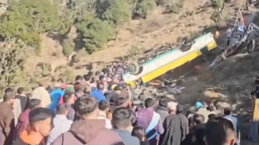 Himachal Pradesh: 9 dead, 40 injured as private bus falls into 500-feet deep gorge in Sirmaur; CM Sukhu condoles death