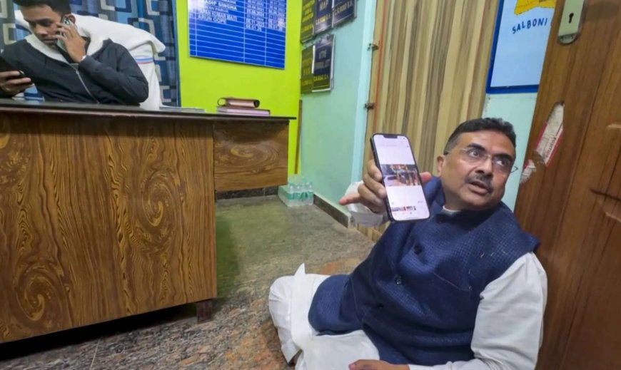 'Even LoP is not safe': BJP on Suvendu Adhikari convoy 'attack'; MHA seeks report from his office