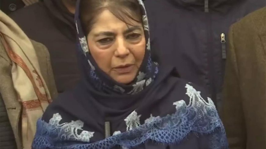 If religious places are to be profiled, then start with temples: Mehbooba Mufti