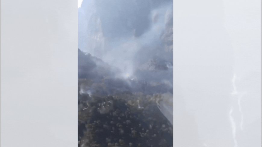 Video: IAF responds to Nanda Devi forest fire; Mi-17 V5 helicopter deployed at Joshimath