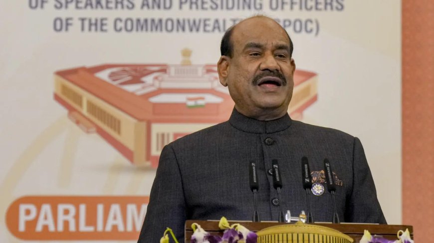 Democratic institutions must be transparent, inclusive: Om Birla
