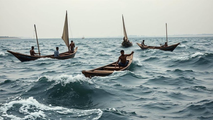 Gujarat: Mysterious 'boiling' of water reported in Arabian sea; probe under way