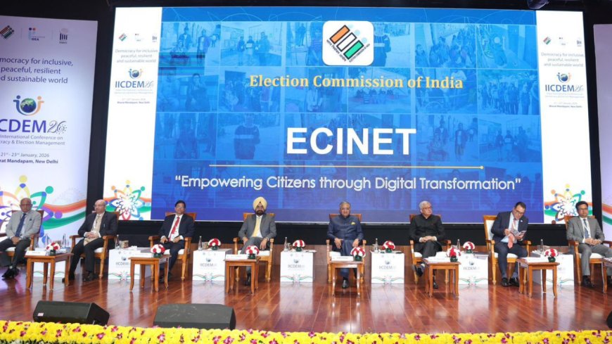 ECINET to integrate 40+ poll apps: India invites world EMBs to collaborate