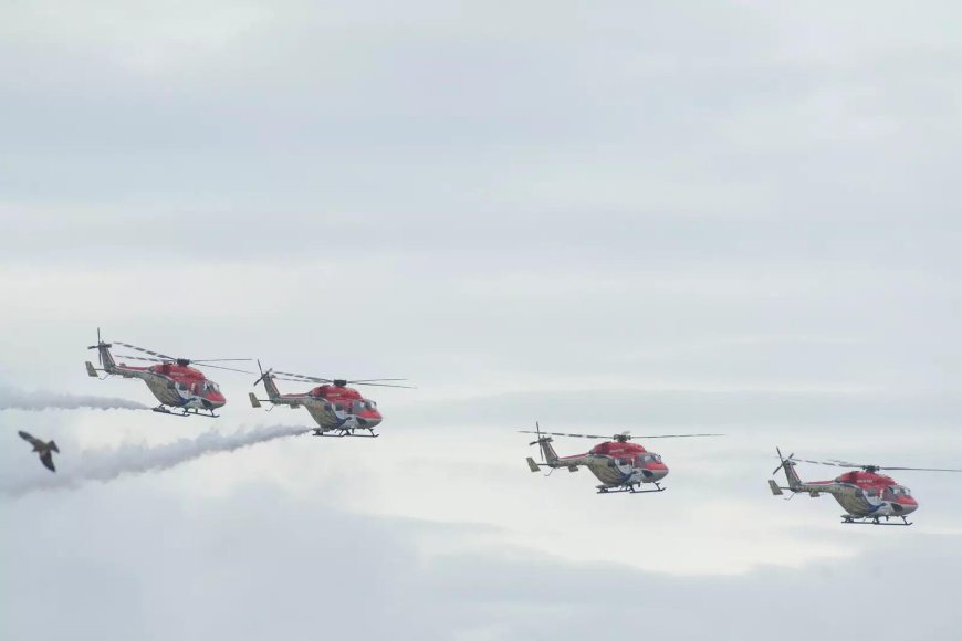 IAF's Sarang helicopter team to perform at Singapore airshow