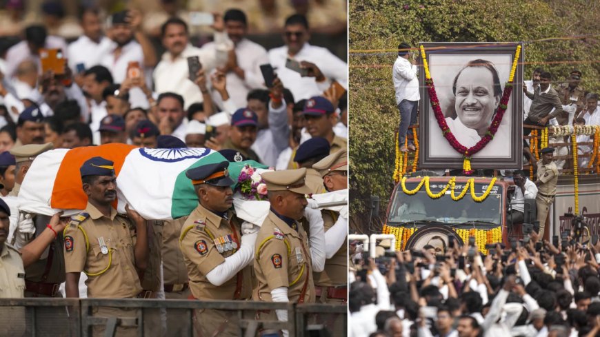 Evening news wrap: Ajit Pawar laid to rest, govt assures time-bound probe into plane crash, and more