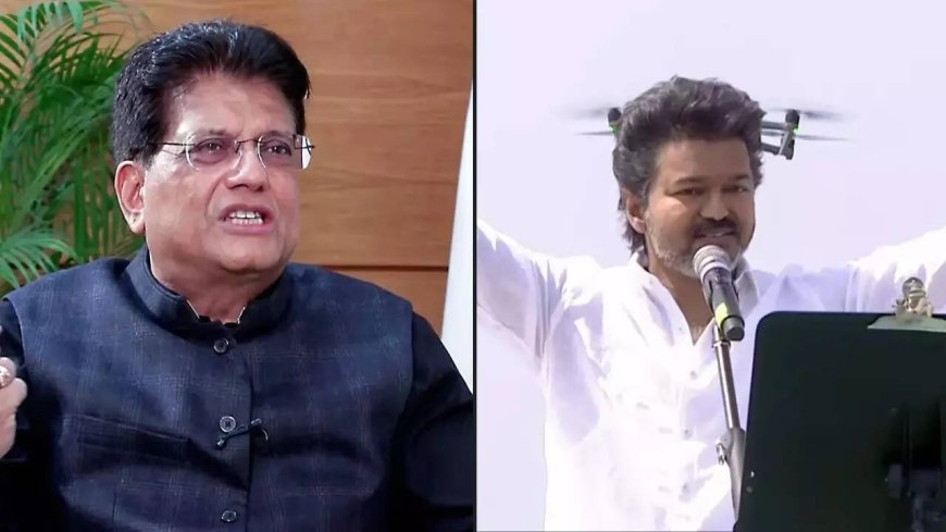 'Film stars come and go': Piyush Goyal plays down actor Vijay's impact on Tamil Nadu polls