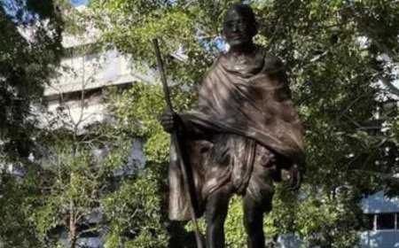 'Take immediate action’: MEA condemns theft of Mahatma Gandhi statue in Australia