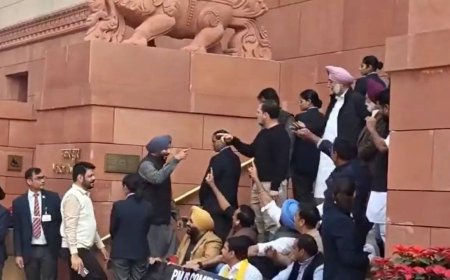 'Traitor' vs 'desh ke dushman': Rahul, BJP's Bittu face off outside Parliament — Watch
