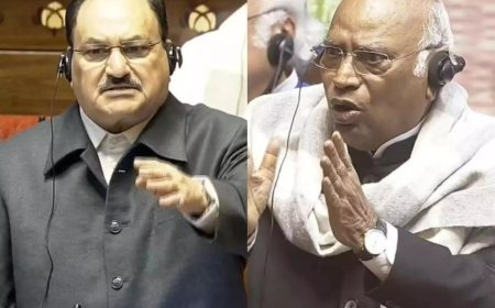 In Rajya Sabha, Kharge refers to LS row, draws BJP fire