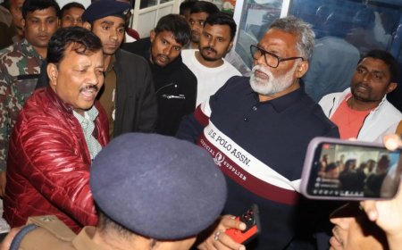 High drama at Pappu Yadav's house: Cops arrive to arrest Bihar MP; he claims plot 'to kill'