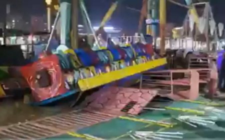 Fairground ride collapses in Haryana's Surajkund Mela: One dead, several injured