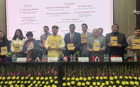 Union minister Arjun Ram Meghwal launches 'The Medicolegal Guidebook'