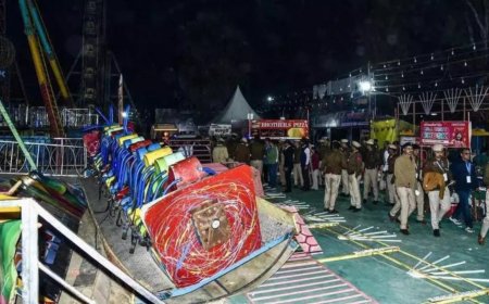 Surajkund Mela joyride collapse: Haryana Police form SIT to probe deadly Faridabad tragedy