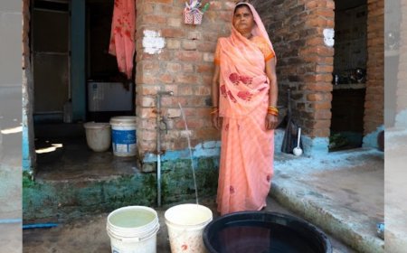 A stream of hope flows in Bundelkhand through 'Har Ghar Nal'