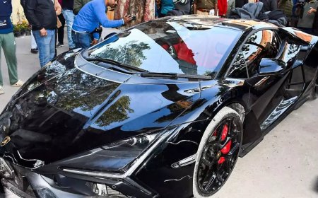 Kanpur tobacco baron's son rams locals with speeding Lamborghini — what we know so far