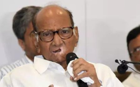 NCP(SP) chief Sharad Pawar hospitalised in Pune after health concerns