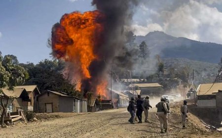 Internet shutdown in Manipur's Ukhrul for 5 days following arson, communal unrest