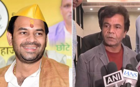 'Stand in complete solidarity': JJD chief Tej Pratap Yadav announces Rs 11 lakh aid for actor Rajpal Yadav