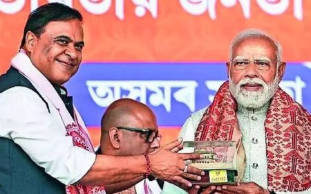 PM Modi lands on North-East's 1st highway airstrip in Assam