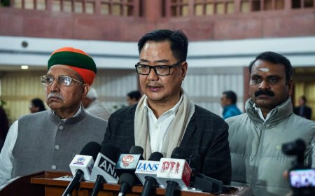 'If the opposition doesn't allow the House to function, we will go for the guillotine': Rijiju