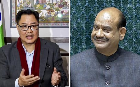 Rijiju sets March 9 debate on no-confidence against Om Birla; Nehru’s 1954 message resurfaces