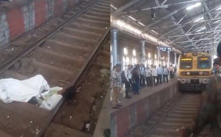 Watch: Drunk man naps on track as train stops inches away