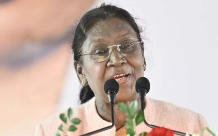 Inaugurating centenary celebrations, President Droupadi Murmu hails 'Ol Chiki' script as a powerful symbol of Santhali identity