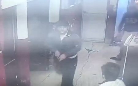 Video: CCTV shows inmates attacking policemen, fleeing juvenile home; two Pakistani nationals among three