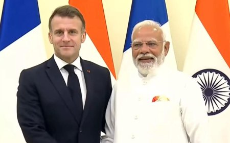 Macron extends invite to Modi to attend G7 summit