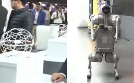 More embarrassment for Galgotias University? After robodog, 'in-house' soccer drone from Korea called out