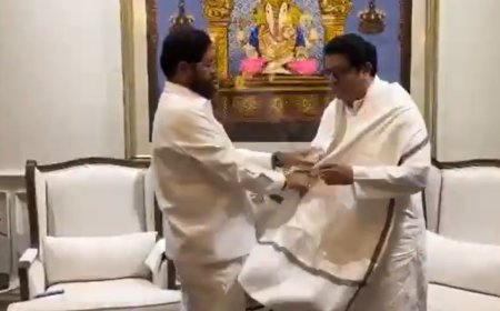 After BMC setback, Raj Thackeray meets Eknath Shinde amid MNS unease