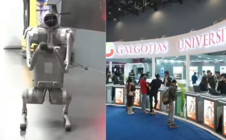 'Her enthusiasm of being on camera': In apology over robodog fiasco, Galgotias University pins blame on professor