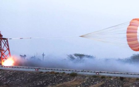 DRDO conducts successful qualification test for Gaganyaan drogue parachute