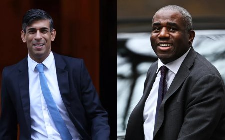 'Great son of India': UK deputy PM David Lammy, Rishi Sunak trade stories of their Indian heritage