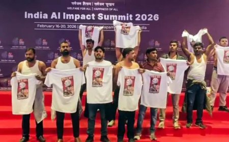 ‘Inspired by Nepal’s Gen-Z protests’: Delhi Police on Congress’ shirtless march at AI summit