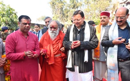 Uttarakhand CM Pushkar Dhami lays foundation stones for 34 projects worth Rs 234 crore for Kumbh Mela 2027