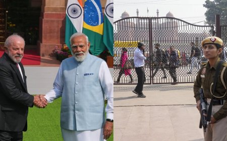 Evening news wrap: PM Modi, Brazilian president set $20 billion trade target; Delhi on alert after terror intel &amp; more