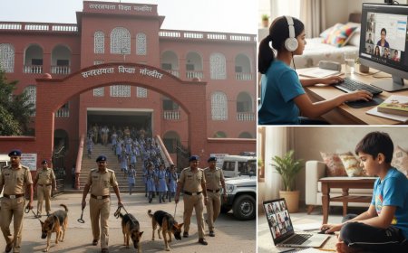 Bomb threats, pollution alerts and online classes: The new holiday calendar in schools