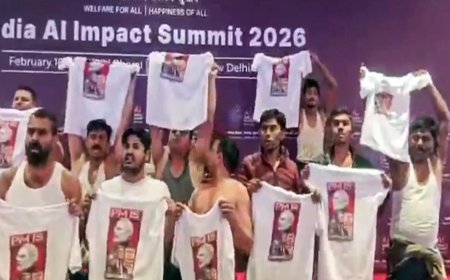 'Imperils Republic's image': Delhi court blasts Congress' 'shirtless' protest at AI Summit