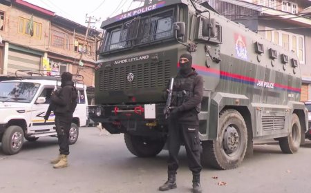 3 terrorists killed in operation in J&amp;K's Kishtwar, war-like stores &amp; 2 AK-47 rifles recovered