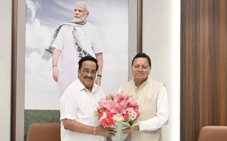 Uttarakhand CM meets Jal Shakti Minister CR Patil, seeks early approval for Haridwar Kumbh 2027 Ganga projects