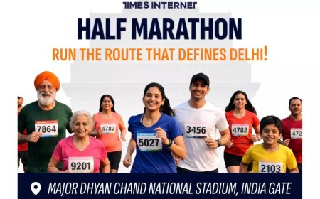 Times Internet Half Marathon: Delhi Takes to the Streets on March 29